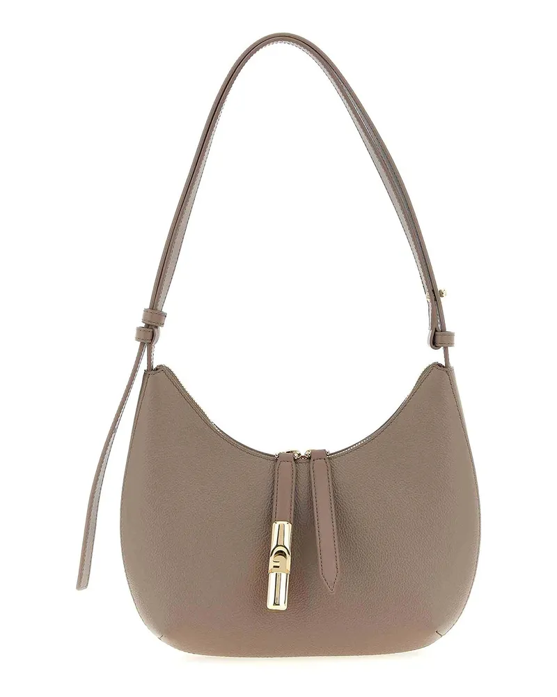 Furla Schultertasche - Grau Grau