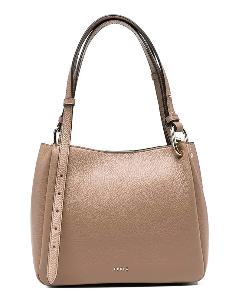 Furla Schultertasche - Taupe Taupe