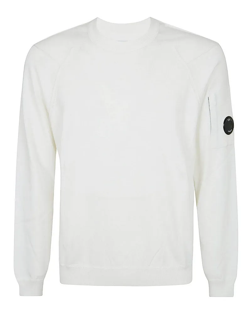 C.P. Company C. P. Company Rundhalspullover - Weiß Weiß