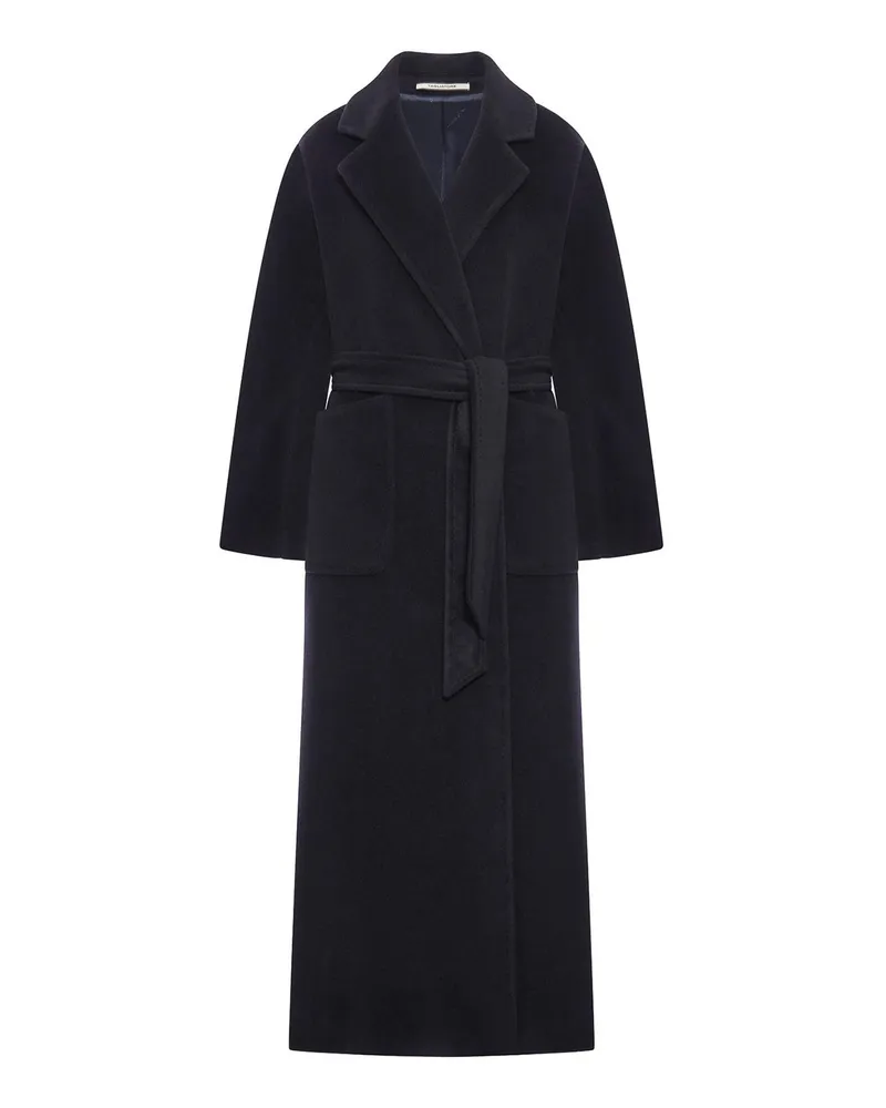 Tagliatore Langer Mantel - Blau Blau