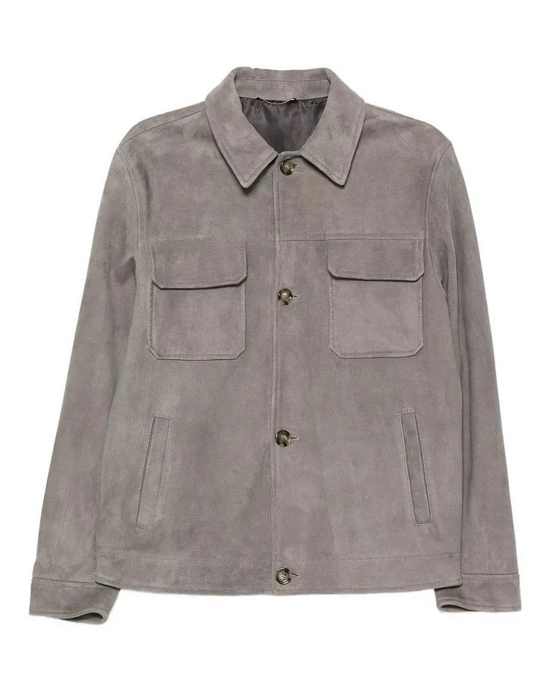 LARDINI Casualjacke - Grau Grau