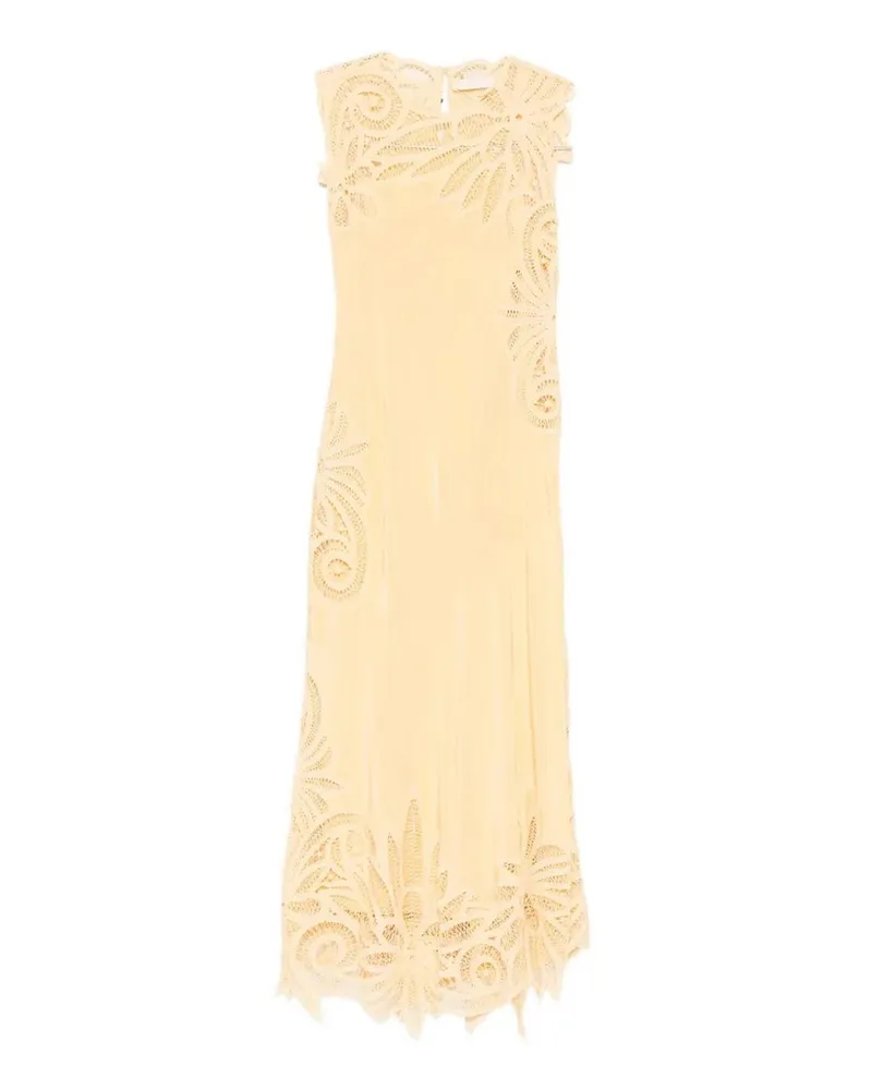 Ulla Johnson Knielanges Kleid - Gelb Gelb