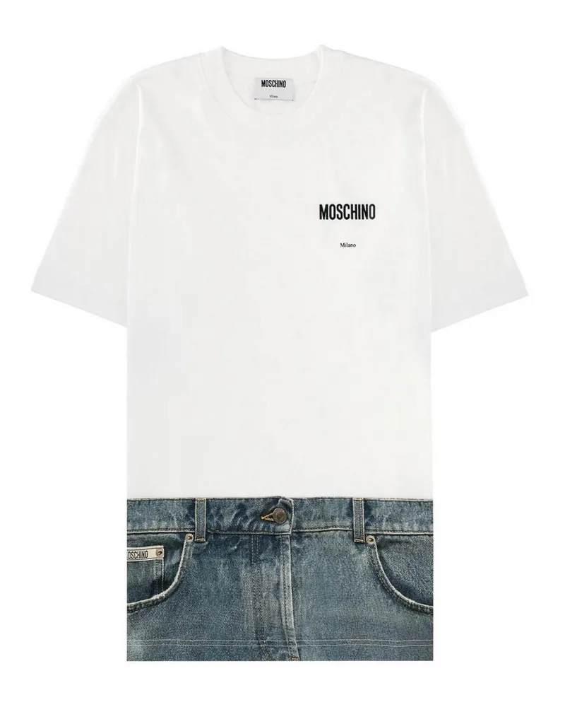 Moschino T-Shirt - Weiß Weiß