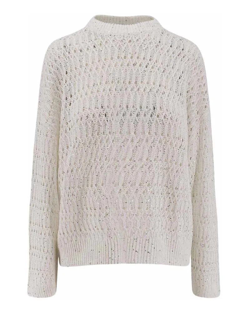 Brunello Cucinelli Rundhalspullover - Beige Beige