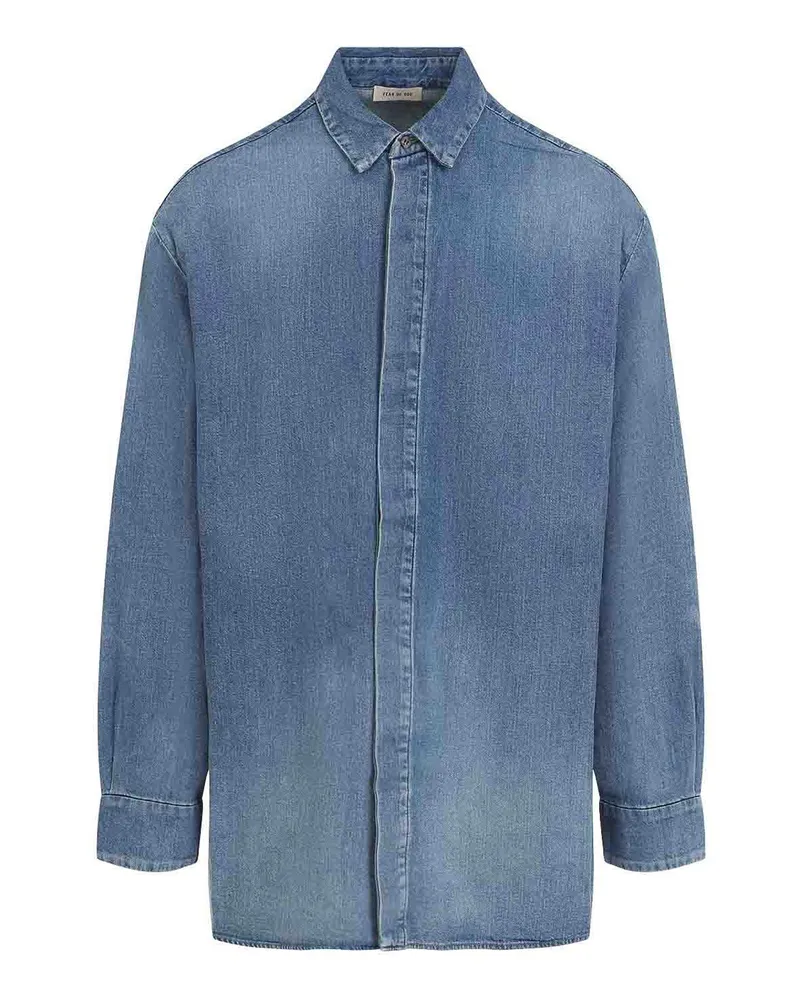 Fear of God Hemd - Jeansblau Jeansblau