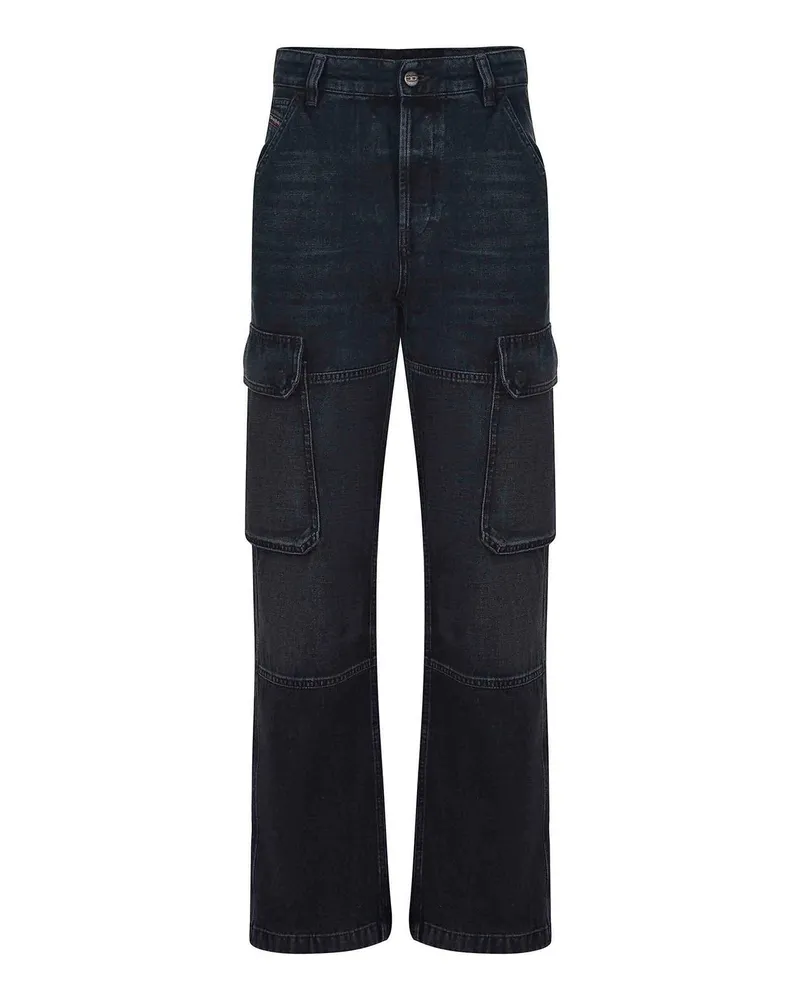Diesel Bootcut Jeans - Grau Grau
