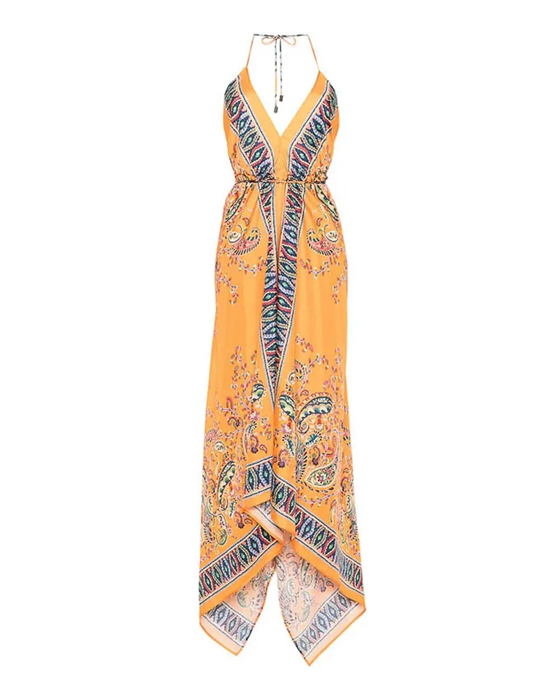 Etro Maxikleid - Orange Orange