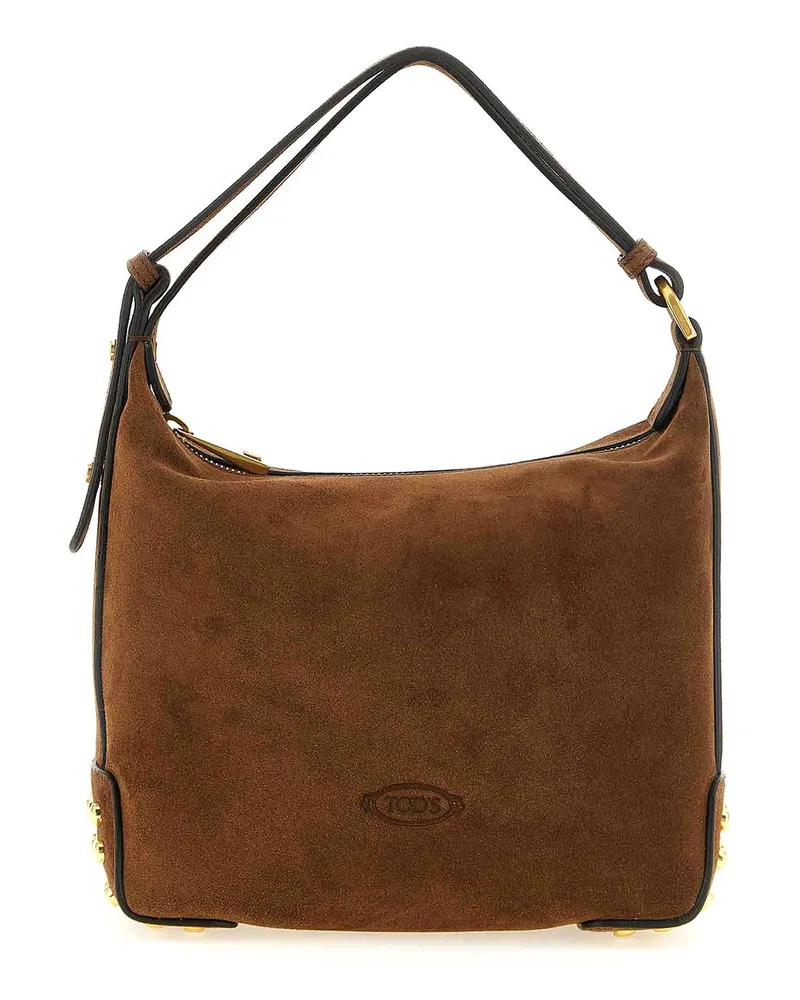 TOD'S Schultertasche - Braun Braun