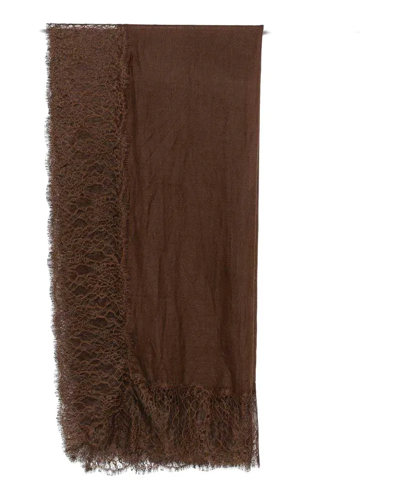 Ermanno Scervino Schal - Braun Braun