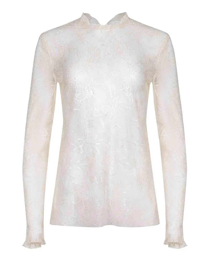 Alberta Ferretti Hemd - Weiß Weiß