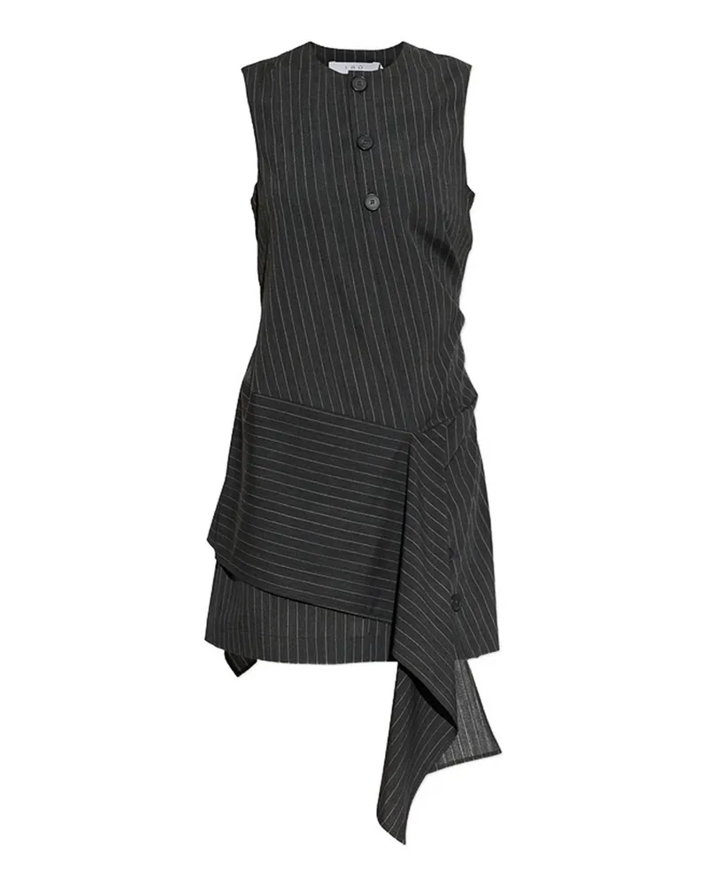 IRO Knielanges Kleid - Grau Grau