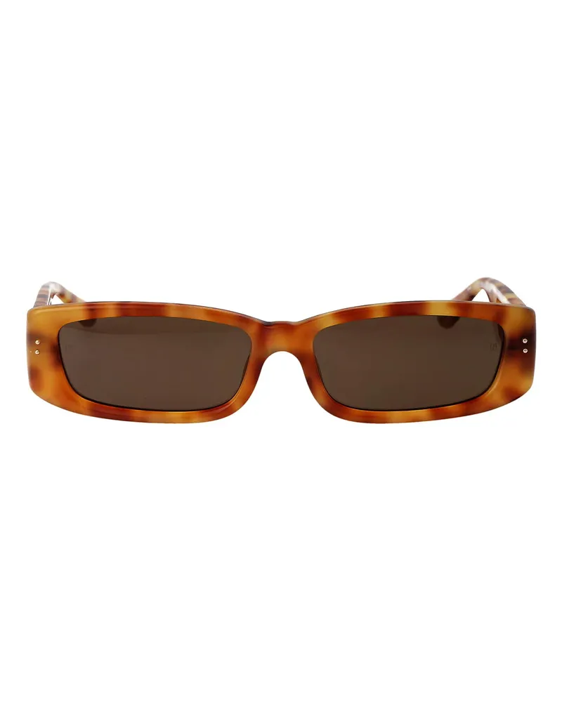 Linda Farrow Sonnenbrille - Braun Braun
