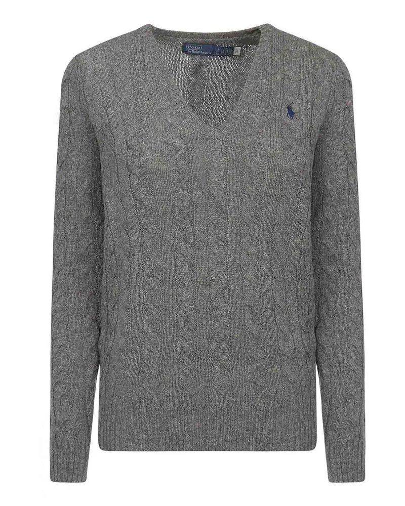 Ralph Lauren V-Pullover - Grau Grau