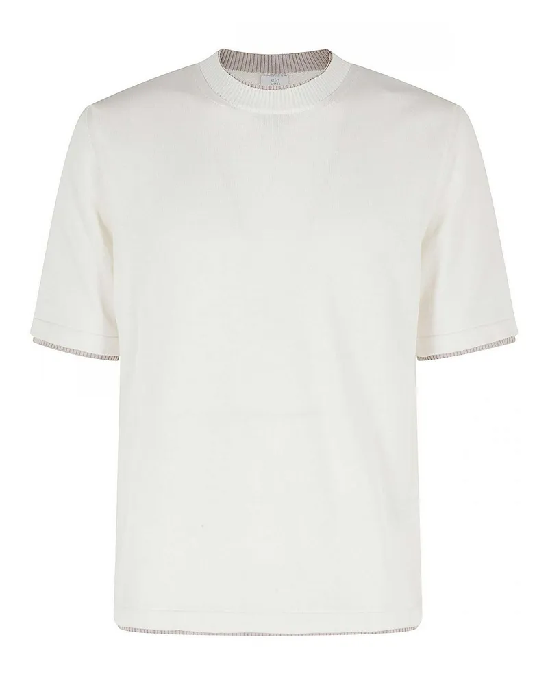 Eleventy T-Shirt - Weiß Weiß