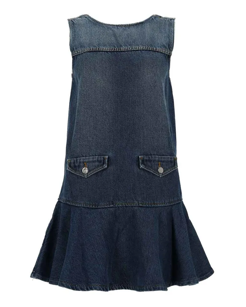 Ganni Kurzes Kleid - Denim Denim