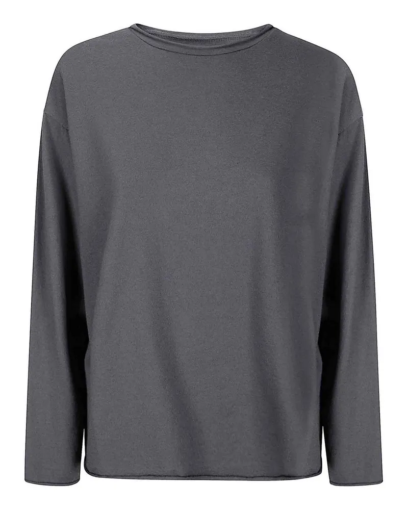 LABO.ART Labo. Art Rundhalspullover - Dunkelgrau Dunkelgrau