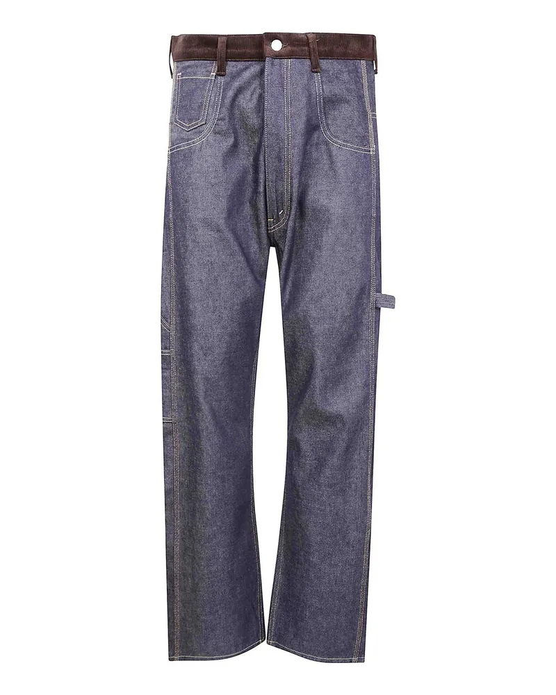 Junya Watanabe Casual Hose - Blau Blau