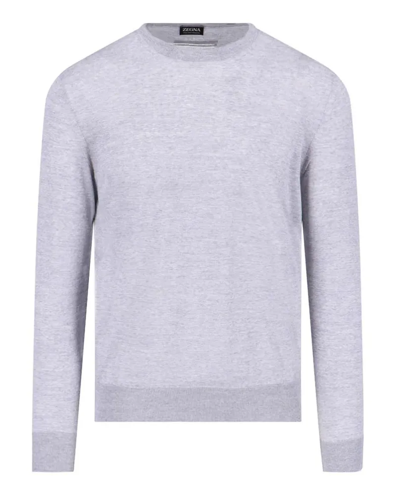 Ermenegildo Zegna U-Boot-Pullover - Grau Grau