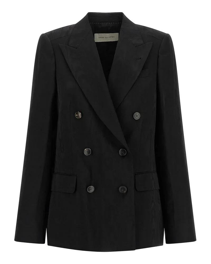 Dries van Noten Blazer - Schwarz Schwarz