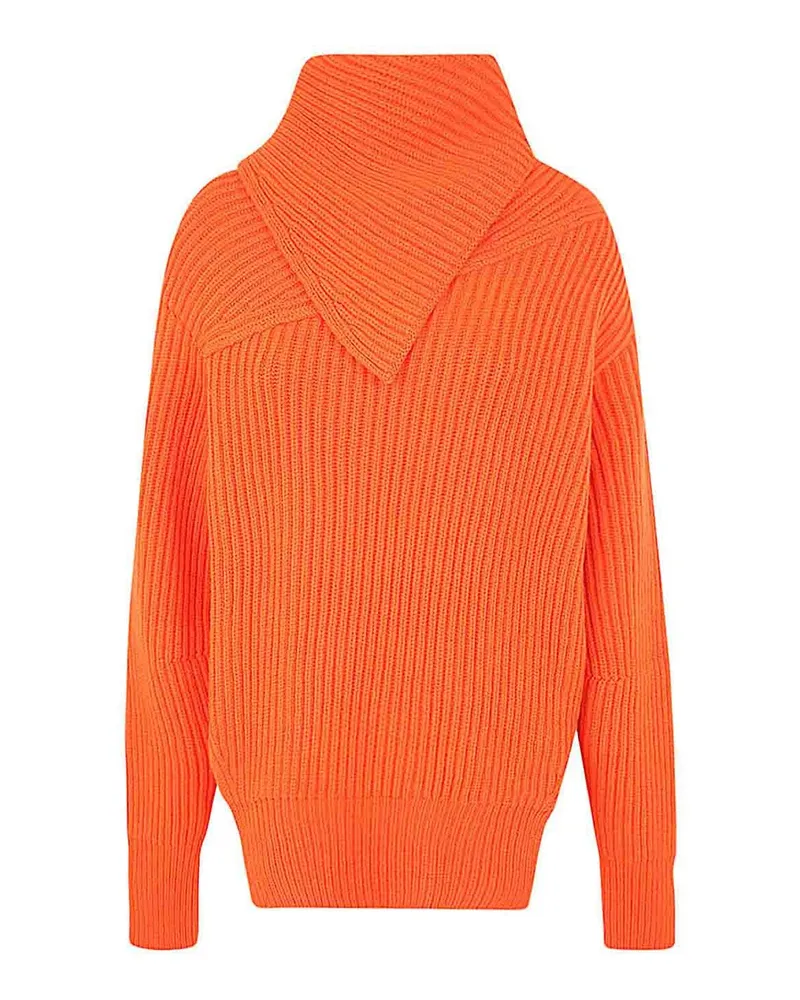 Jil Sander Cardigan - Rot Orange