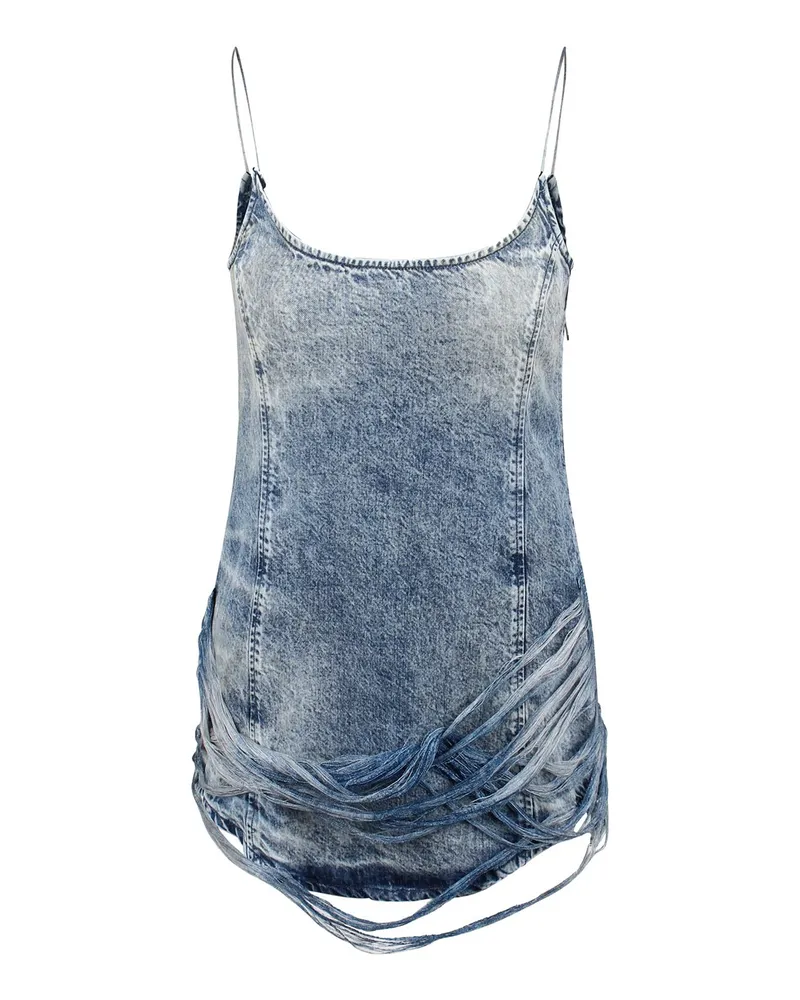 Diesel Knielanges Kleid - Blau Blau