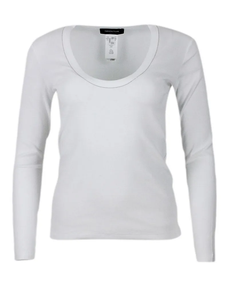 Fabiana Filippi T-Shirt - Weiß Weiß