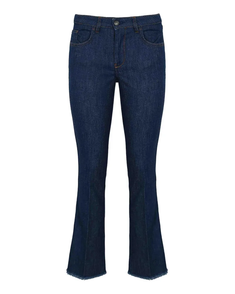 Fay Bootcut Jeans - Dunkles Jeansblau Dunkles