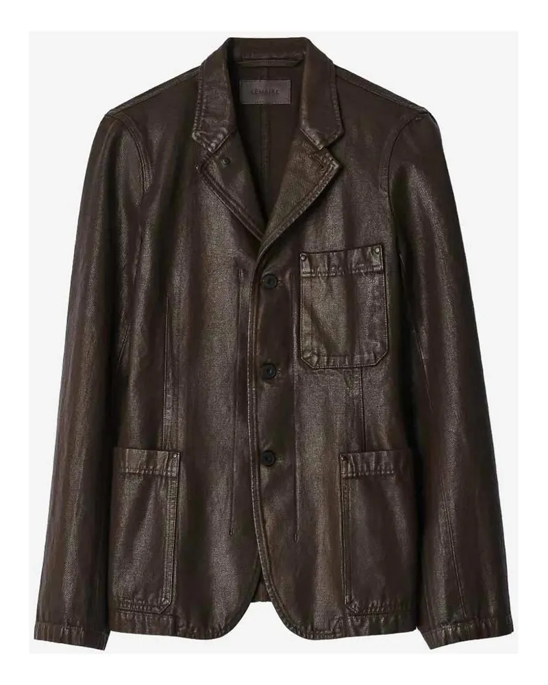 Christophe Lemaire Casualjacke - Braun Braun