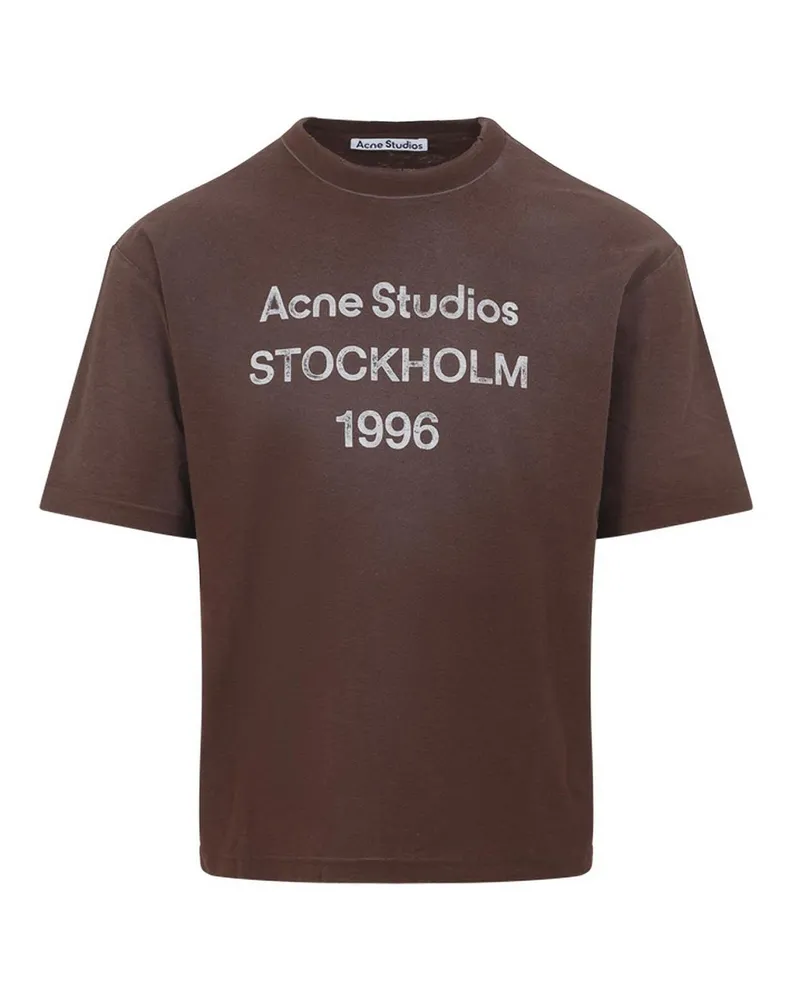 Acne Studios T-Shirt - Braun Braun