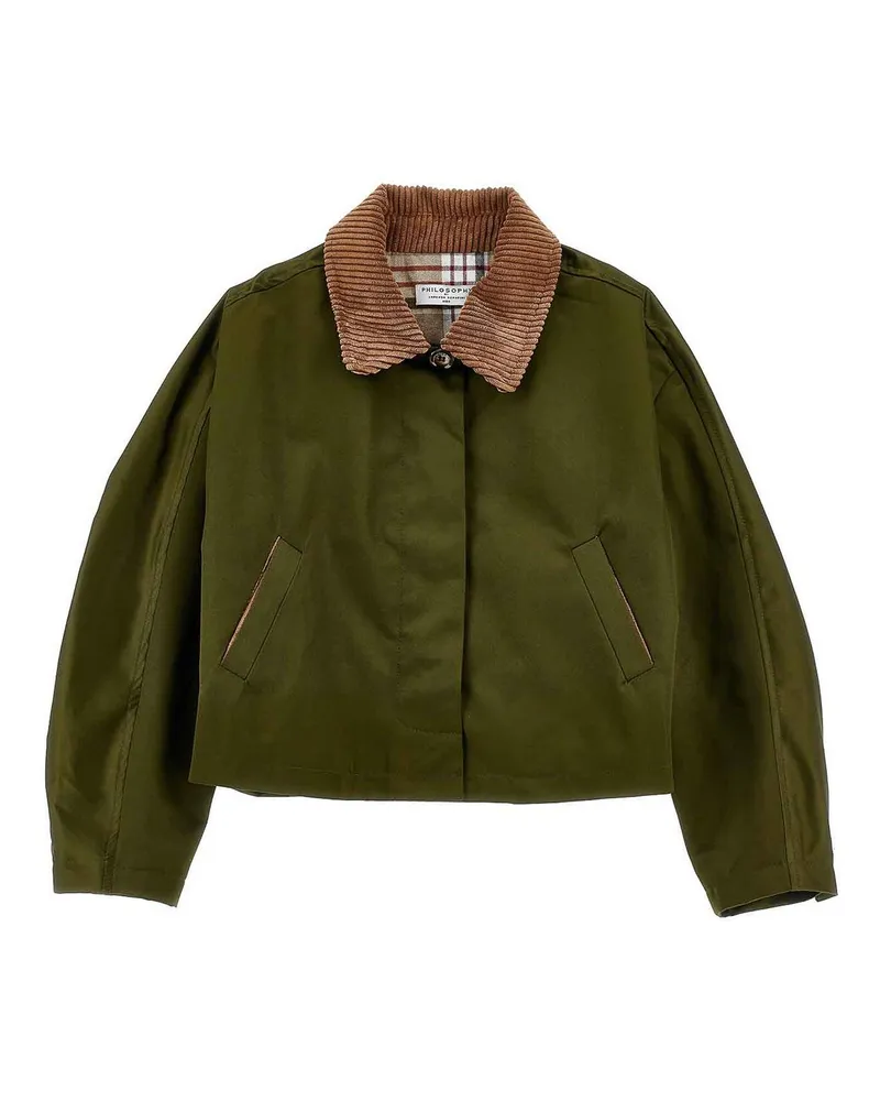 Philosophy Di Lorenzo Serafini Casualjacke - Grün Grün