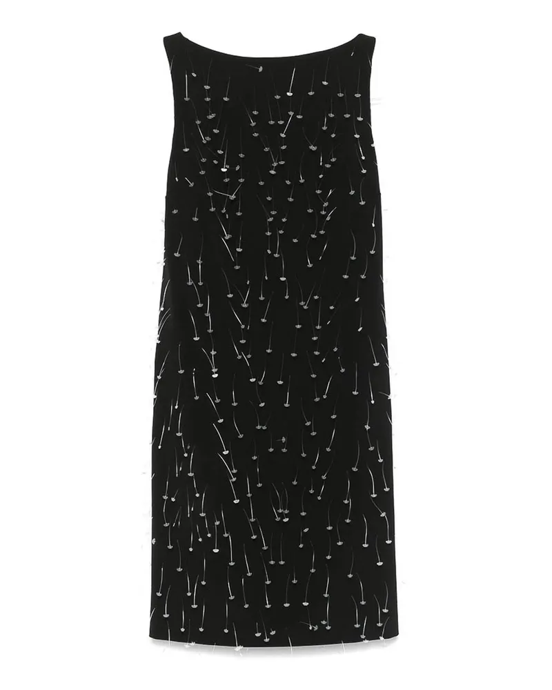 Moschino Knielanges Kleid - Schwarz Schwarz