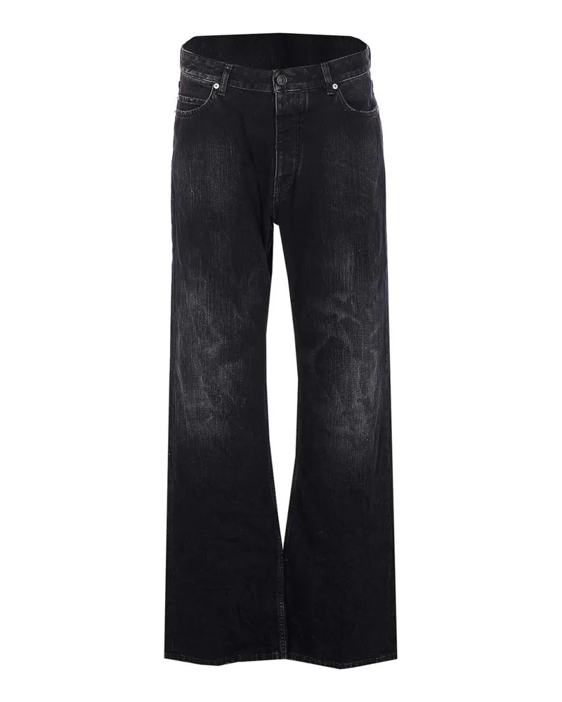 Balenciaga Schlagjeans - Schwarz Schwarz
