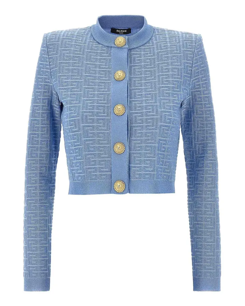 Balmain Cardigan - Hellblau Hellblau