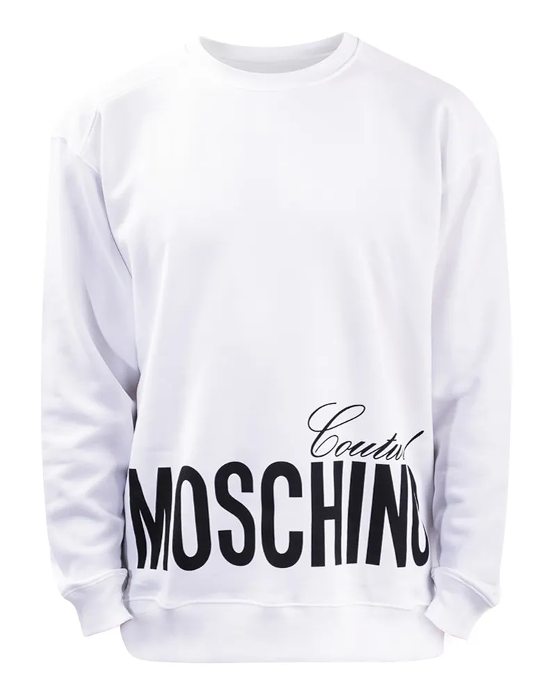 Moschino Sweatshirt - Weiß Weiß