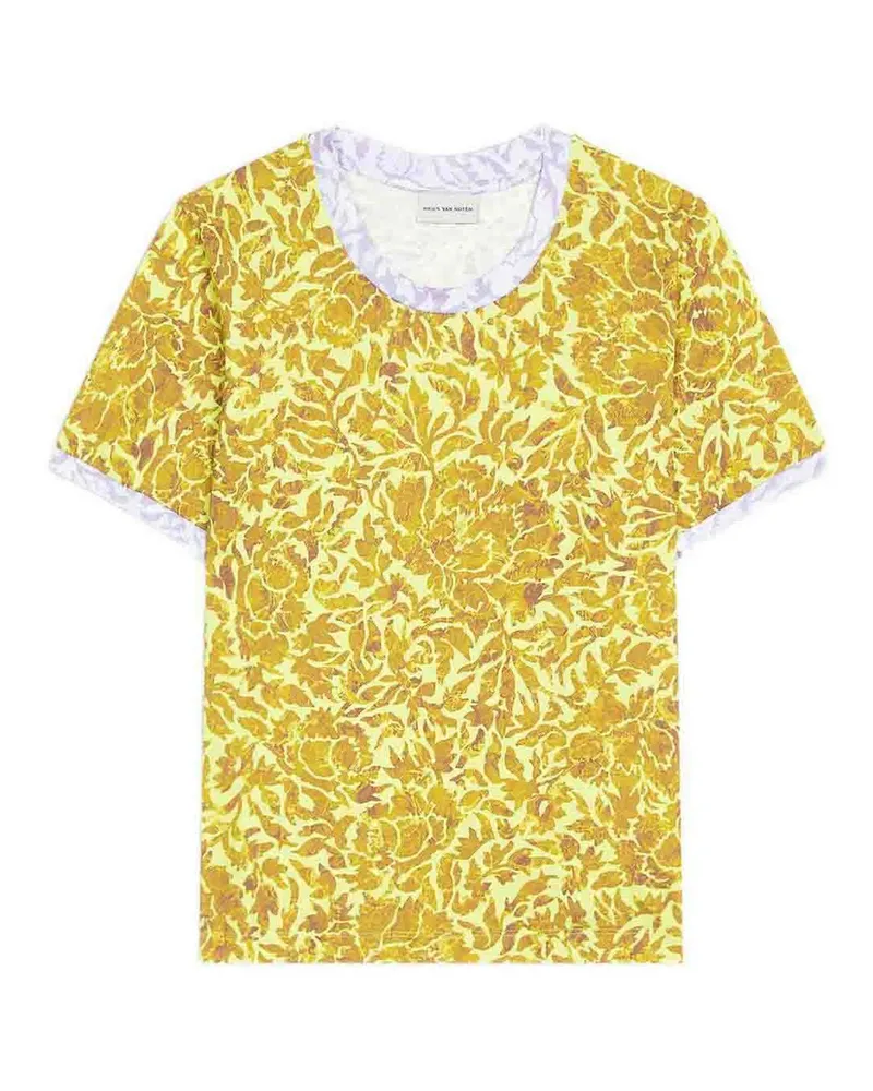 Dries van Noten T-Shirt - Gelb Gelb