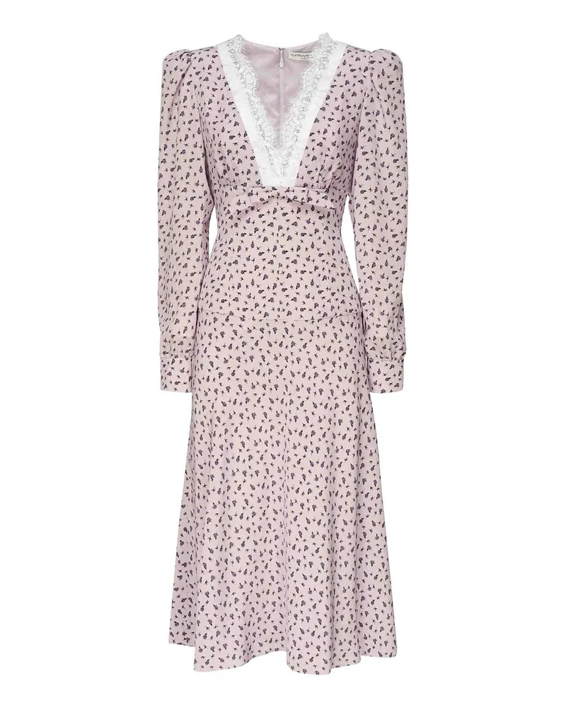 Alessandra Rich Knielanges Kleid - Nude Nude