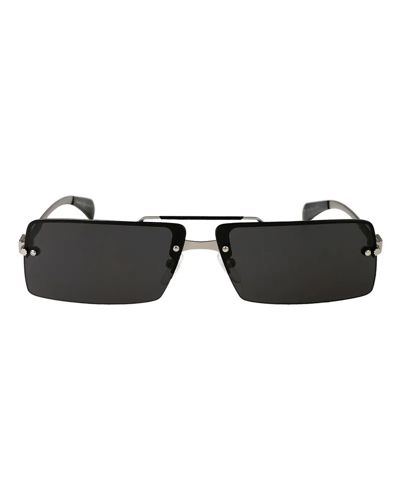 Ferragamo Sonnenbrille - Silber Silber