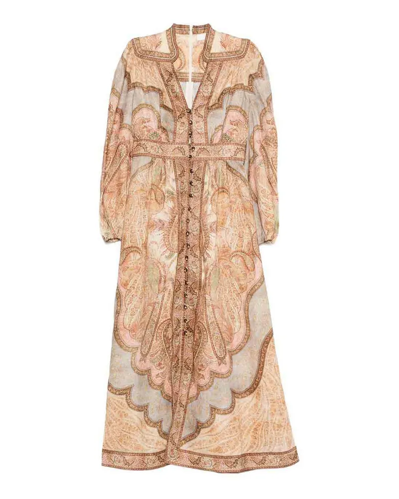 Zimmermann Maxikleid - Bunt Bunt