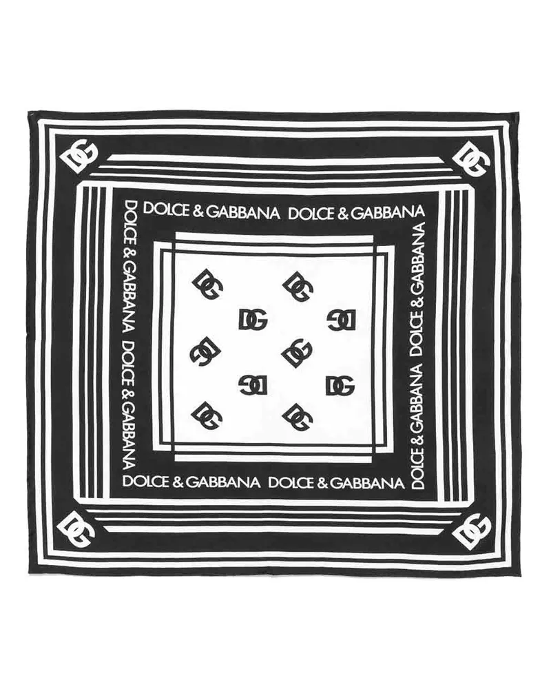 Dolce & Gabbana Stola - Schwarz Schwarz