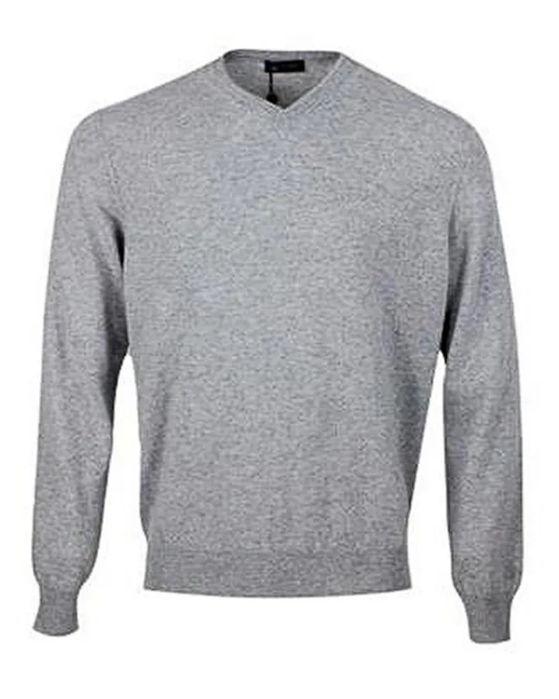 Colombo Rundhalspullover - Grau Grau