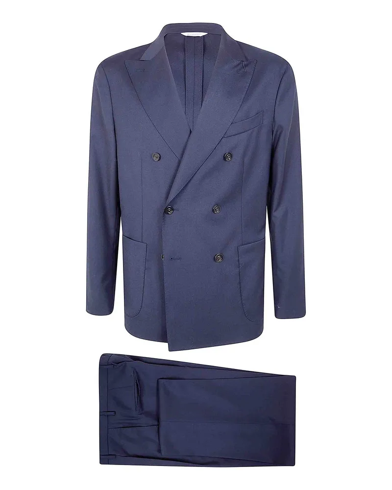 Boglioli Eleganter Anzug - Blau Blau