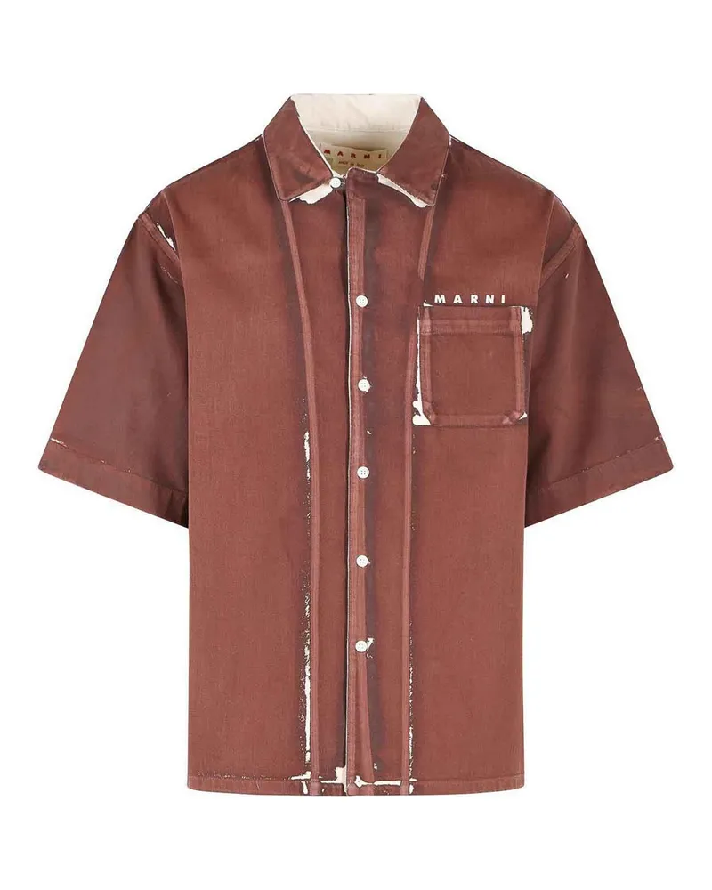 Marni Hemd - Braun Braun