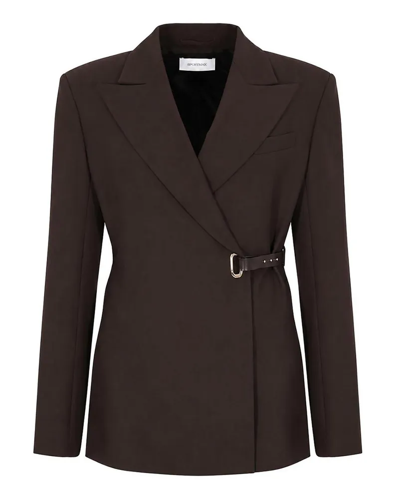 SPORTMAX Blazer - Dunkelbraun Dunkelbraun