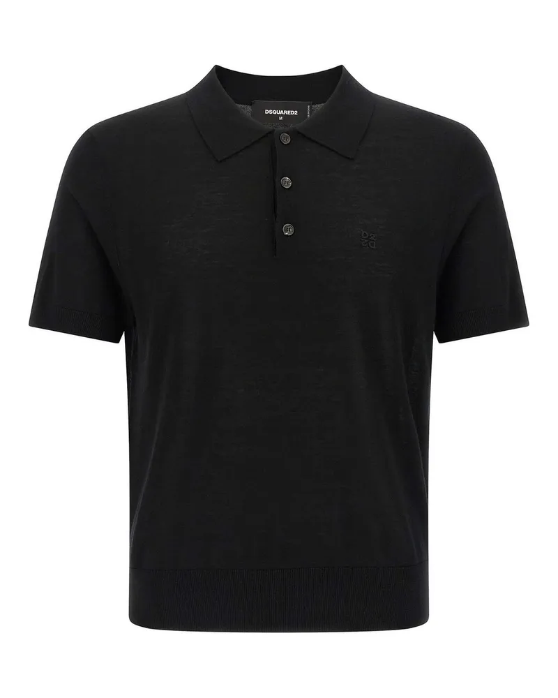 Dsquared2 Poloshirt - Schwarz Schwarz