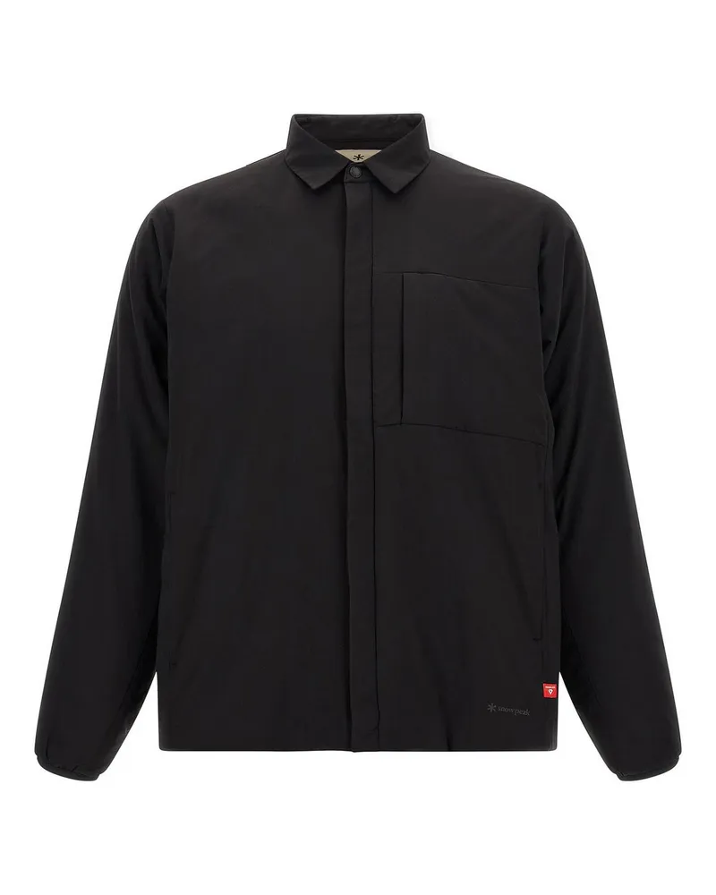 Snow Peak Hemd - Schwarz Schwarz