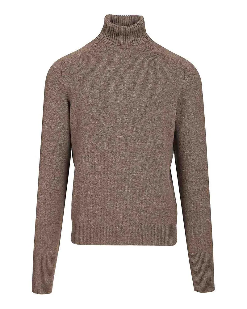 Fedeli Rollkragenpullover - Braun Braun