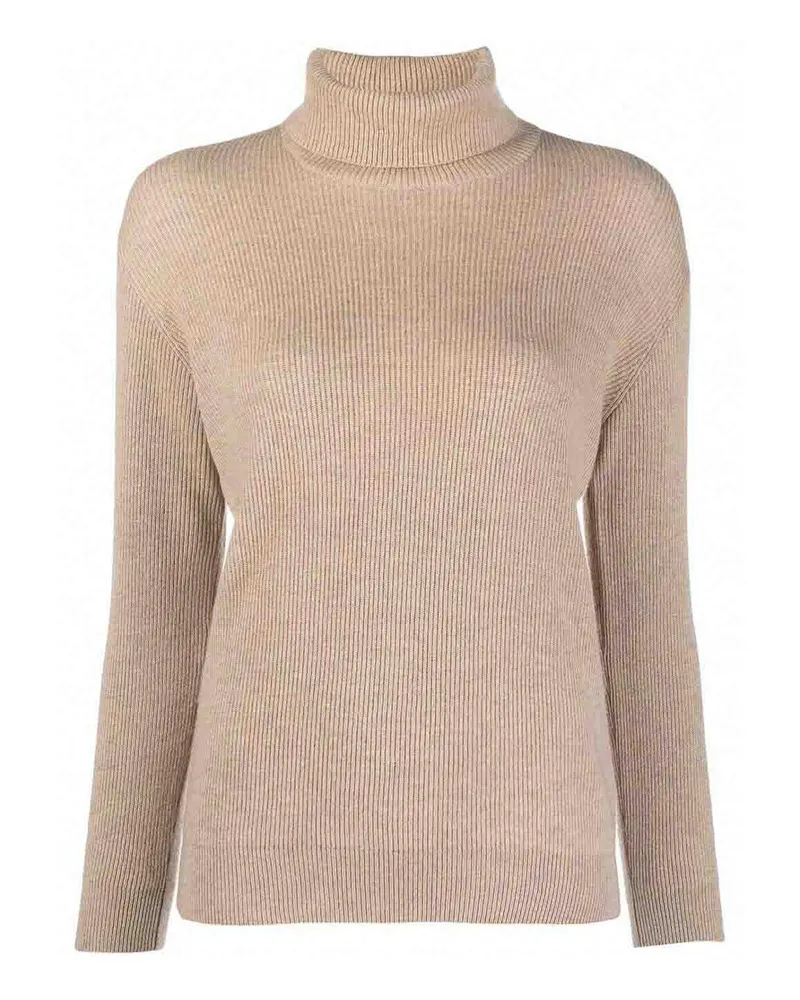 Brunello Cucinelli Rundhalspullover - Braun Braun