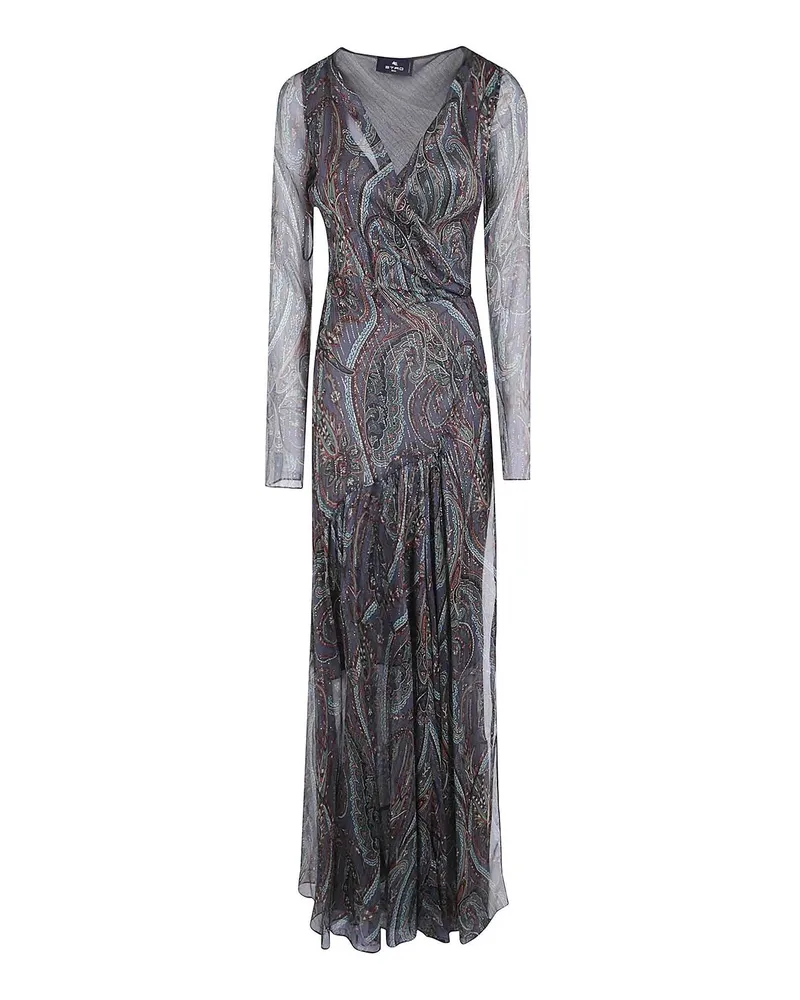 Etro Abendkleid - Schwarz Schwarz