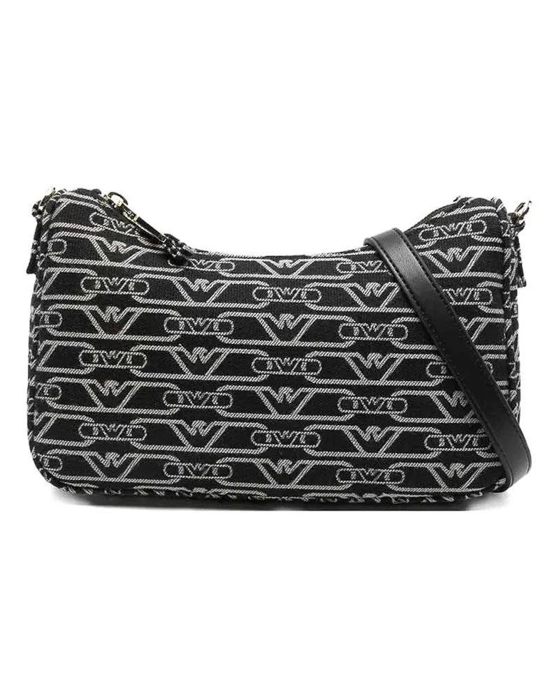 Emporio Armani Schultertasche - Schwarz Schwarz
