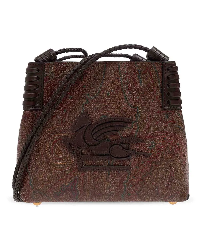 Etro Shopper - Schwarz Dunkelbraun